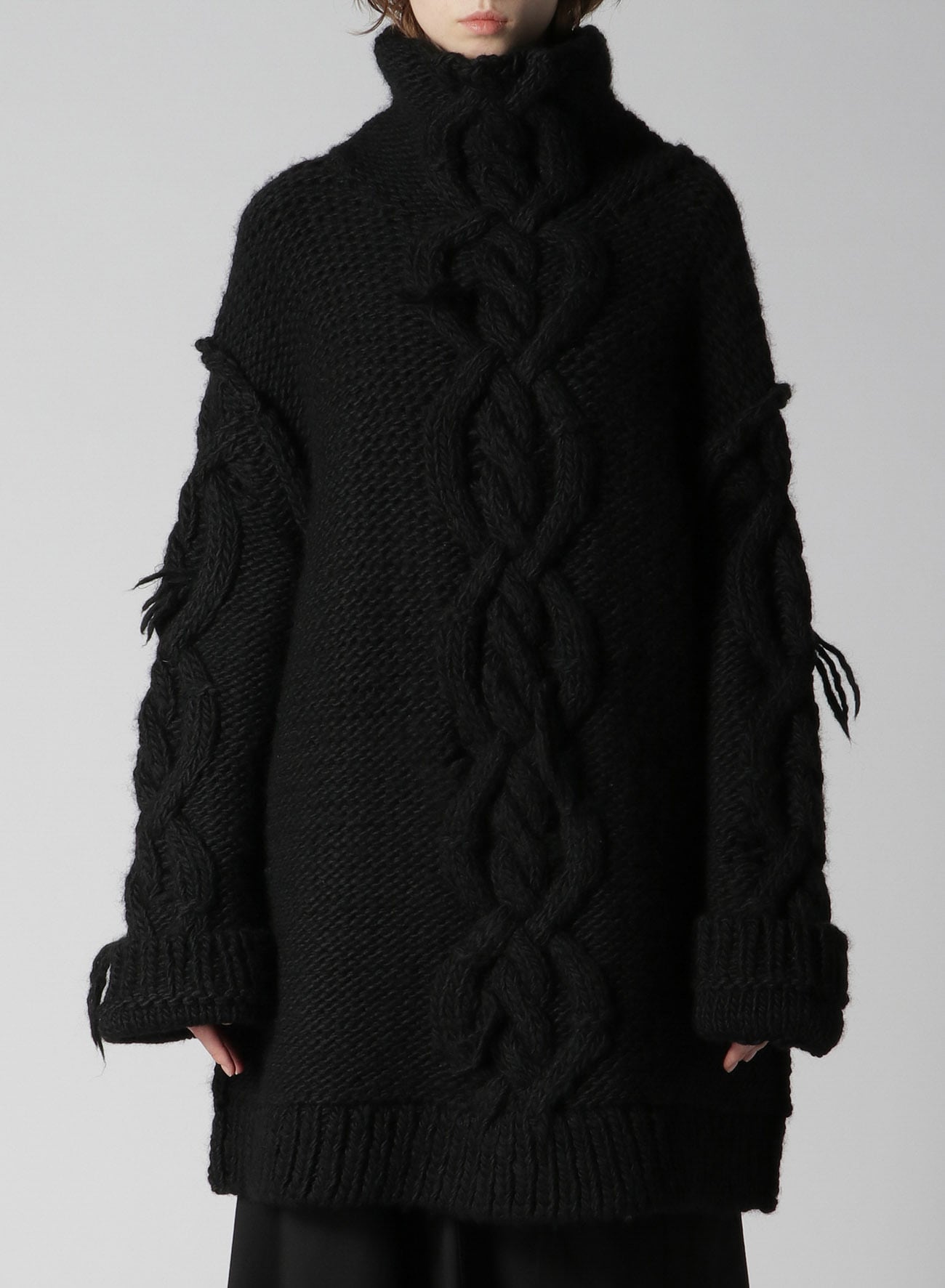 TOP Stream R-HAND KNITTED CABLE HN(L Black): Vintage｜Special
