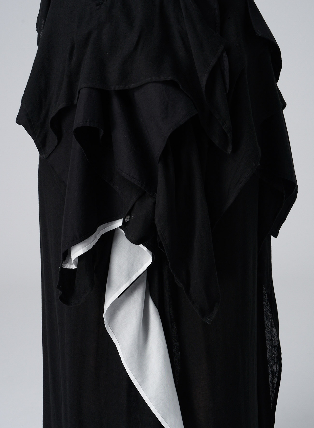 REVERSED SEAM LONG S(XS BlackxWhite): Vintage｜THE SHOP YOHJI YAMAMOTO