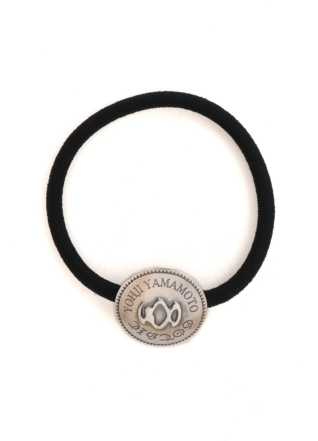 SILVER950 23MM HAIR RUBBER(FREE SIZE Silver): GOTHIC YOHJI