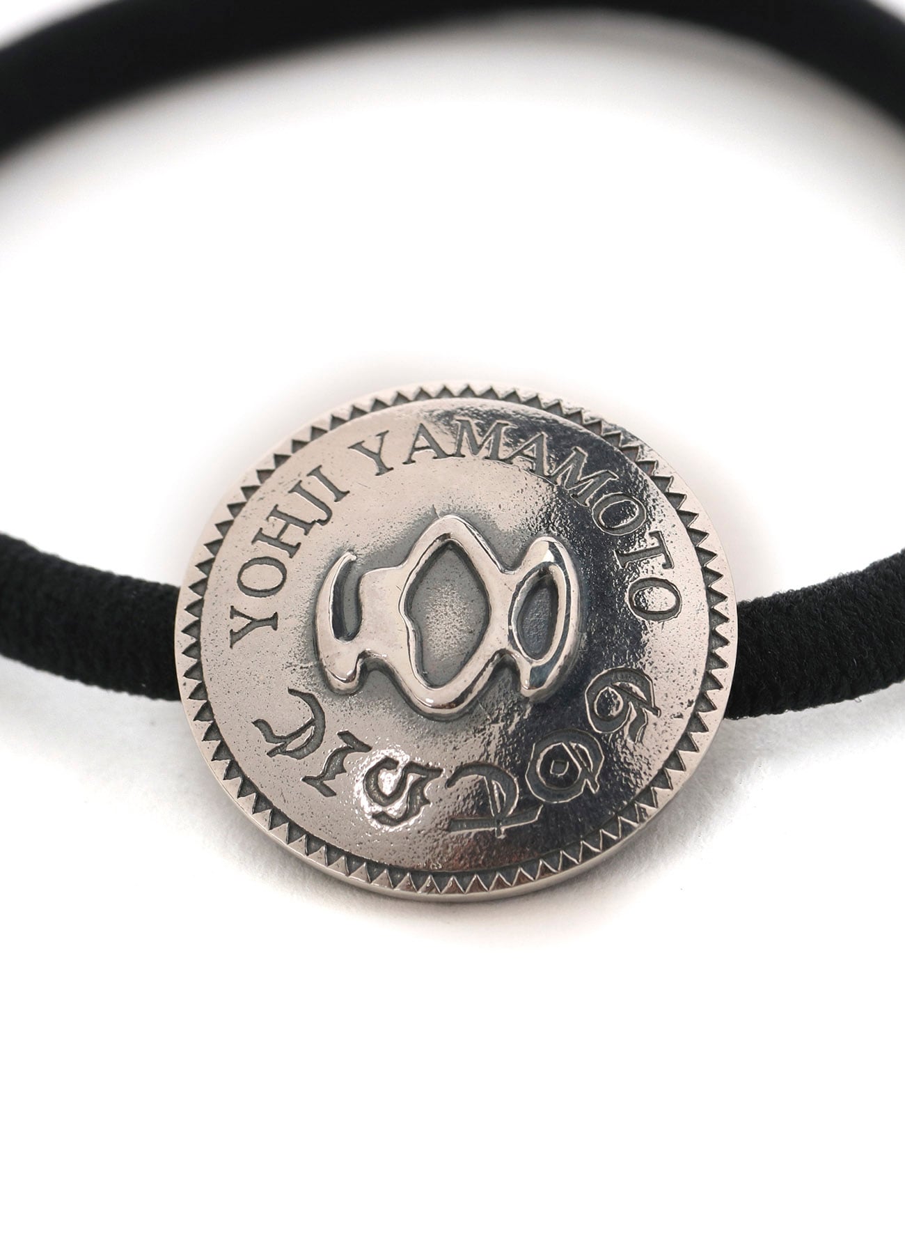 SILVER950 23MM HAIR RUBBER(FREE SIZE Silver): GOTHIC YOHJI