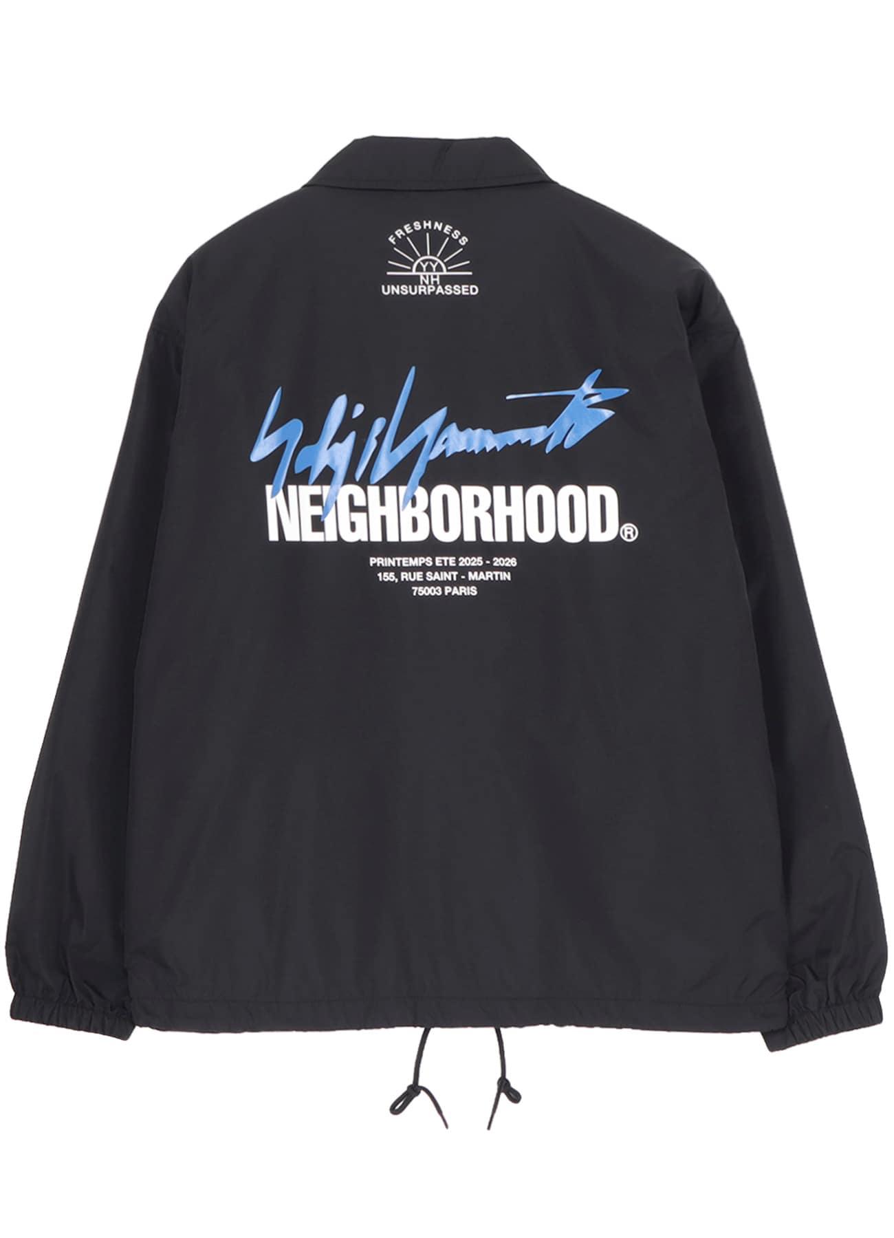 YOHJI YAMAMOTO × NH WINDBREAKER JACKET(S Black): Yohji Yamamoto