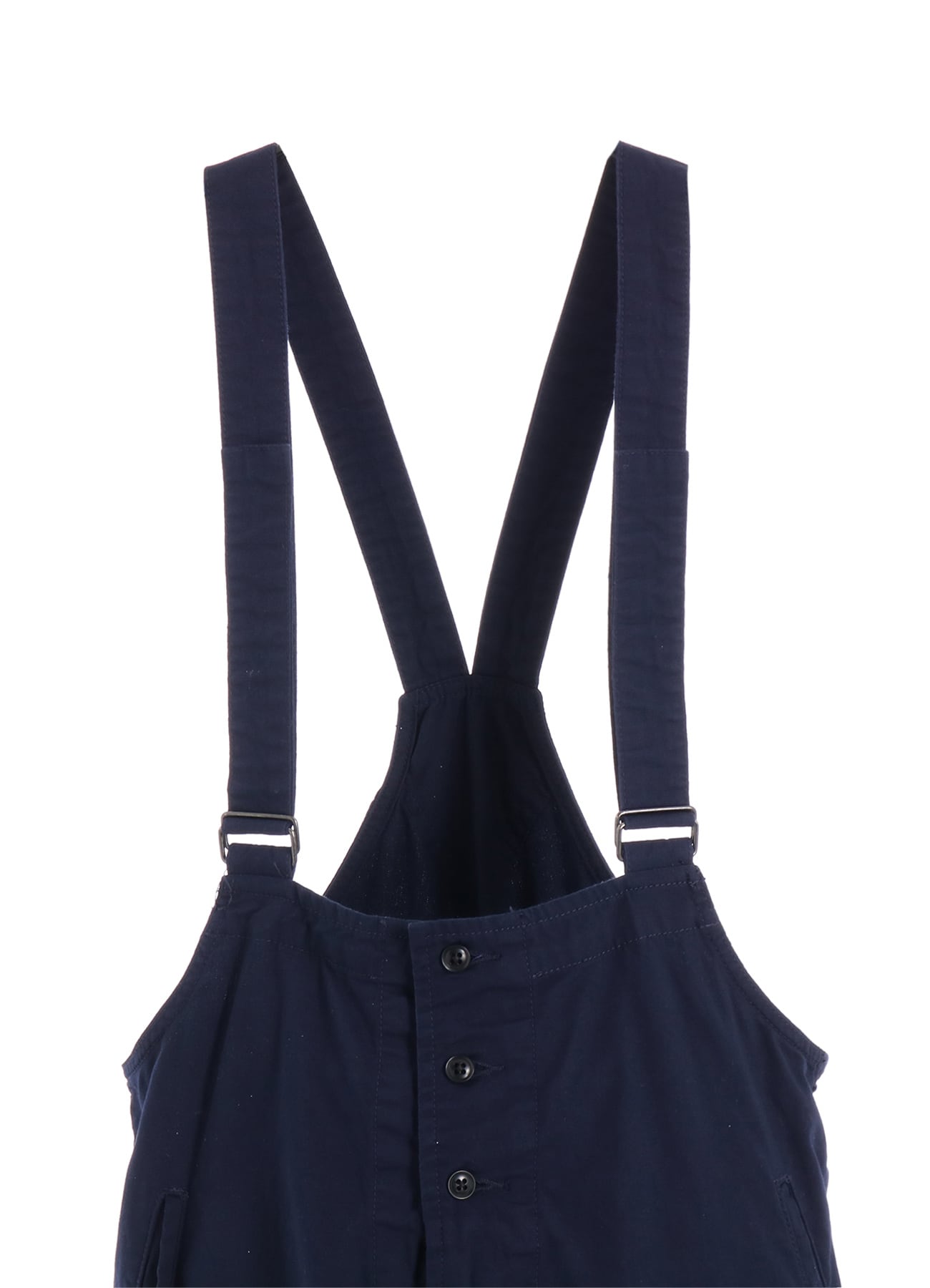 BLACK SCANDAL OXFORD WORK OVERALL(XS Navy): Yohji Yamamoto POUR