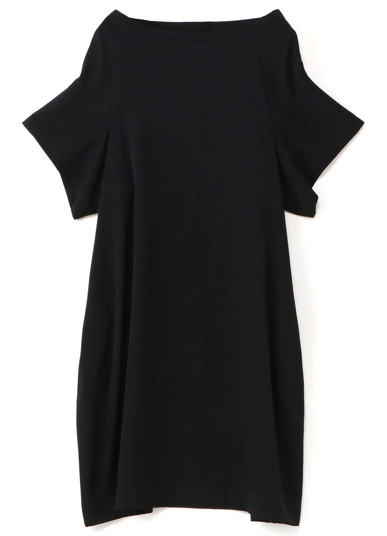 Standard W/Gabardine Barrel Dress(S Black): LIMI feu｜THE SHOP