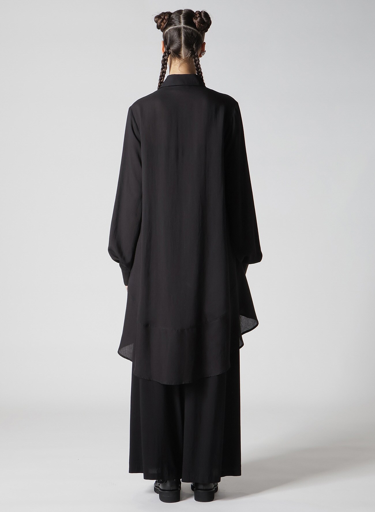 SOFT LAWN FRILL BLOUSE(S Black): Vintage｜Special Price｜THE SHOP