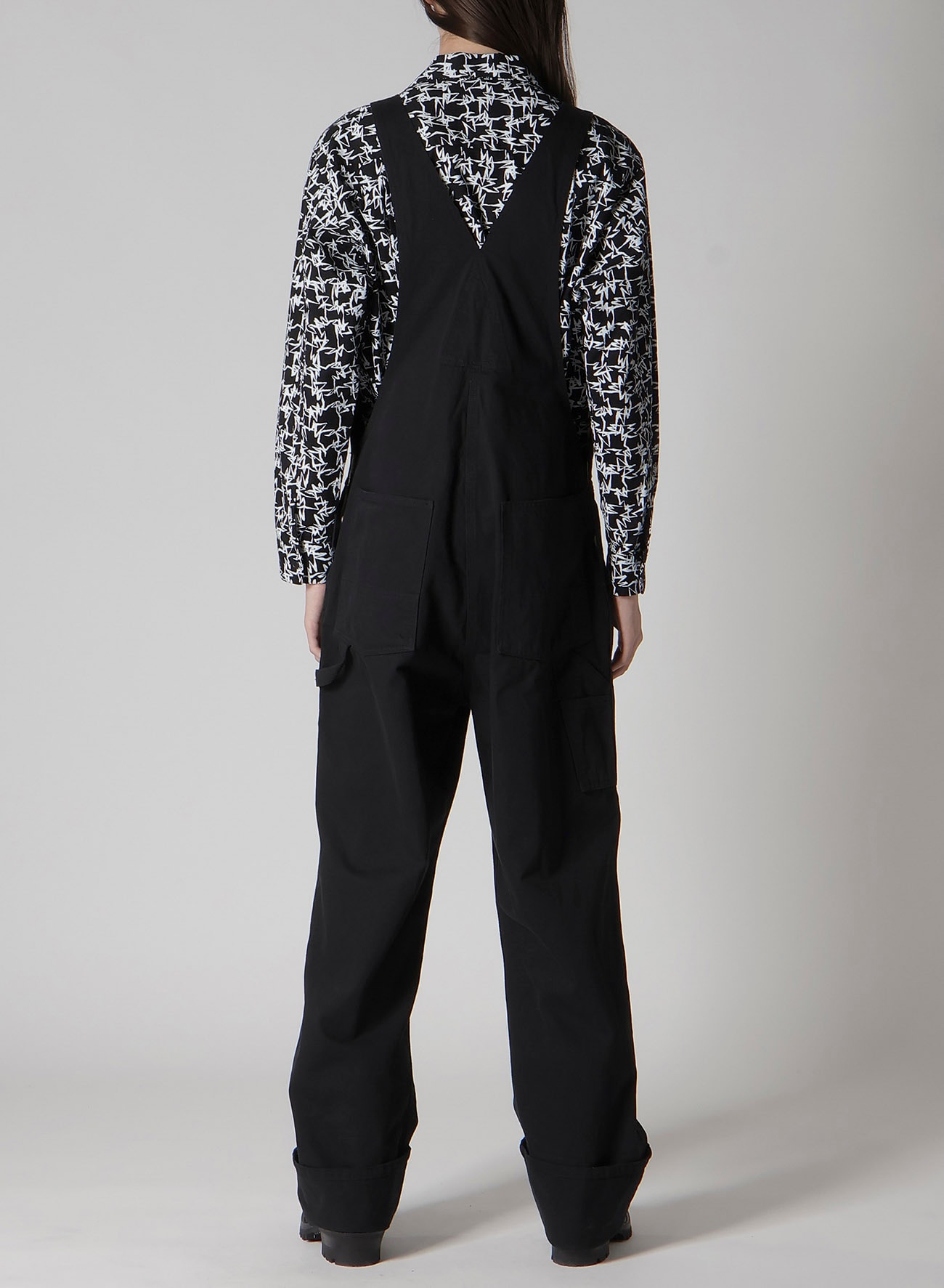 Y's for men × MASSES】SLIM KATSURAGI OVERALLS(M Black): Y's for
