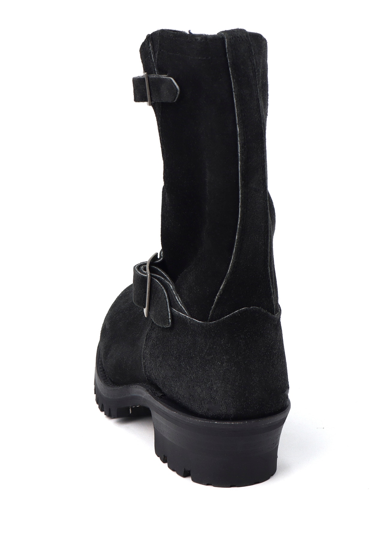 Y's for men × MASSES】VELOUR BLACK ENGINEER BOOTS(26 Black): Y's