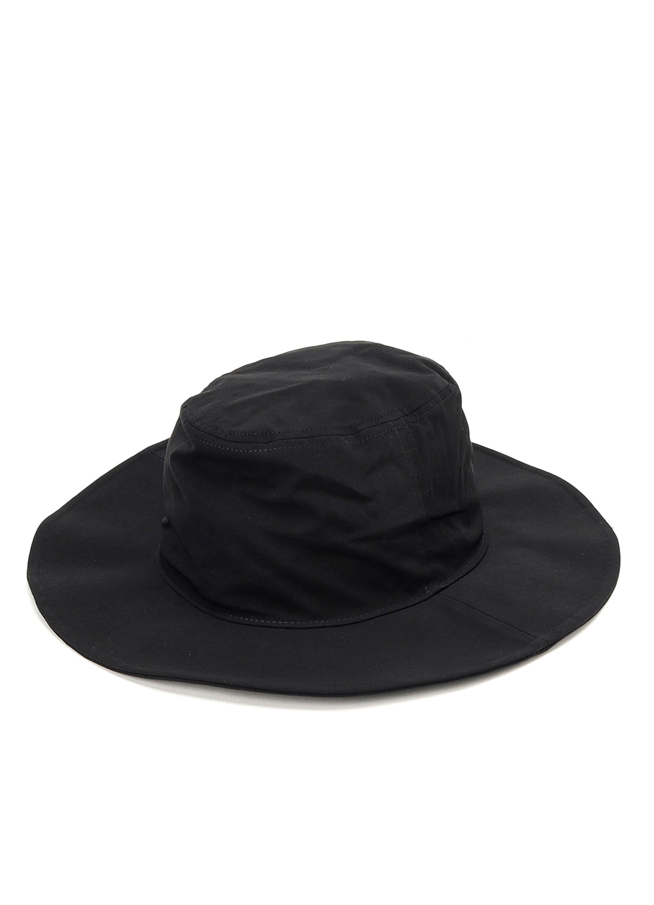 CREPE de CHINE LONG BRIM HAT(M Black): S'YTE｜THE SHOP YOHJI YAMAMOTO