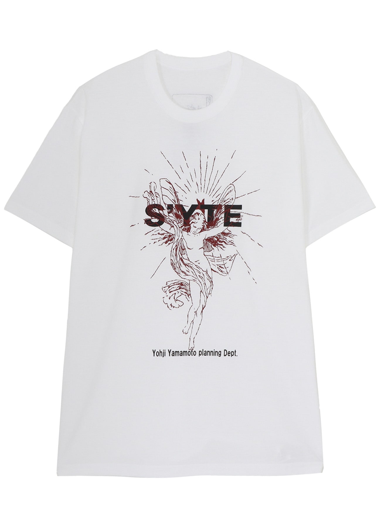 GRAPHIC T-SHIRT -ANGEL-(S White): S'YTE｜THE SHOP YOHJI YAMAMOTO