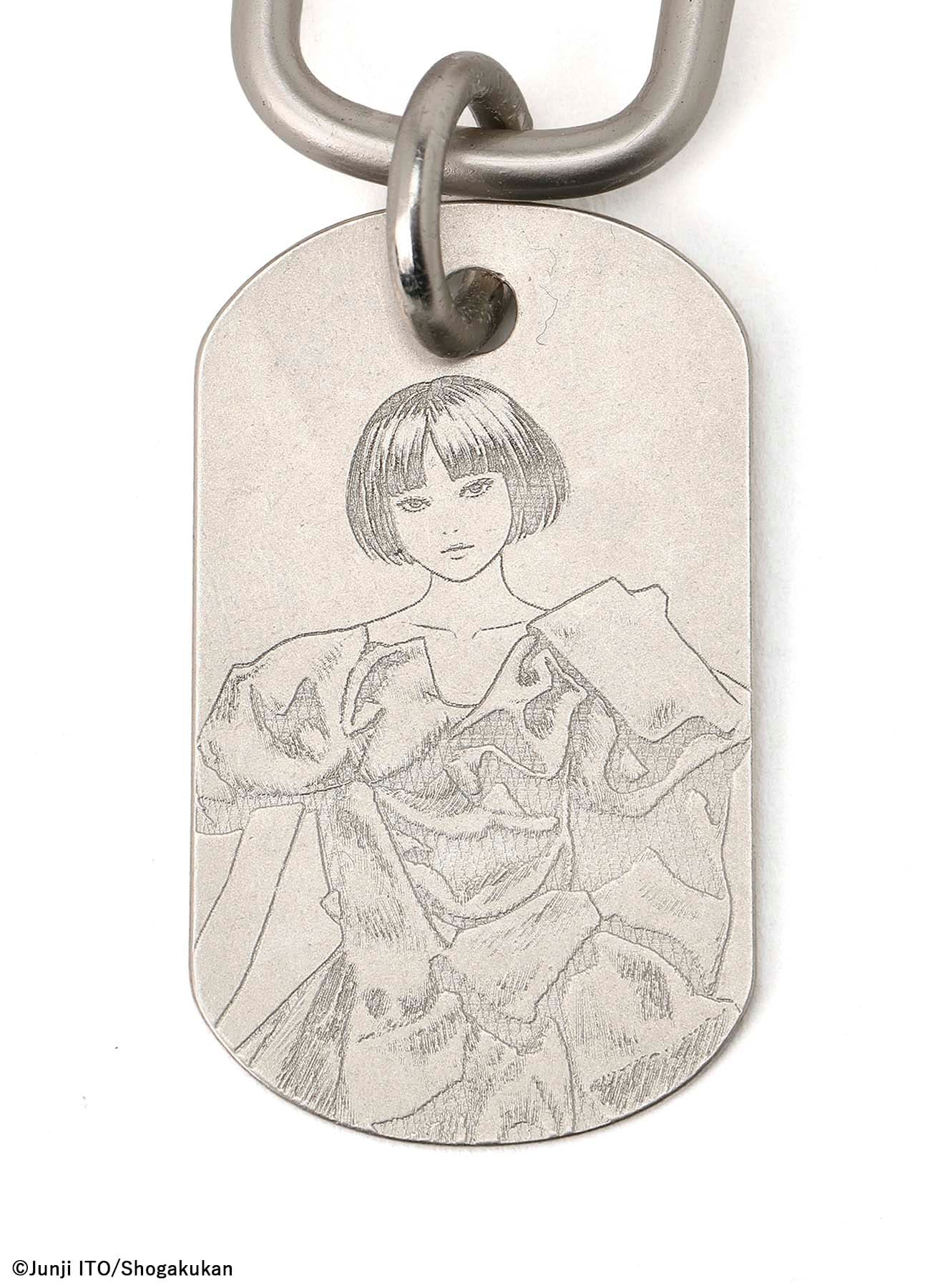 S'YTE × Junji ITO -UZUMAKI- AZAMI WEARING YOHJI YAMAMOTO DOG TAG