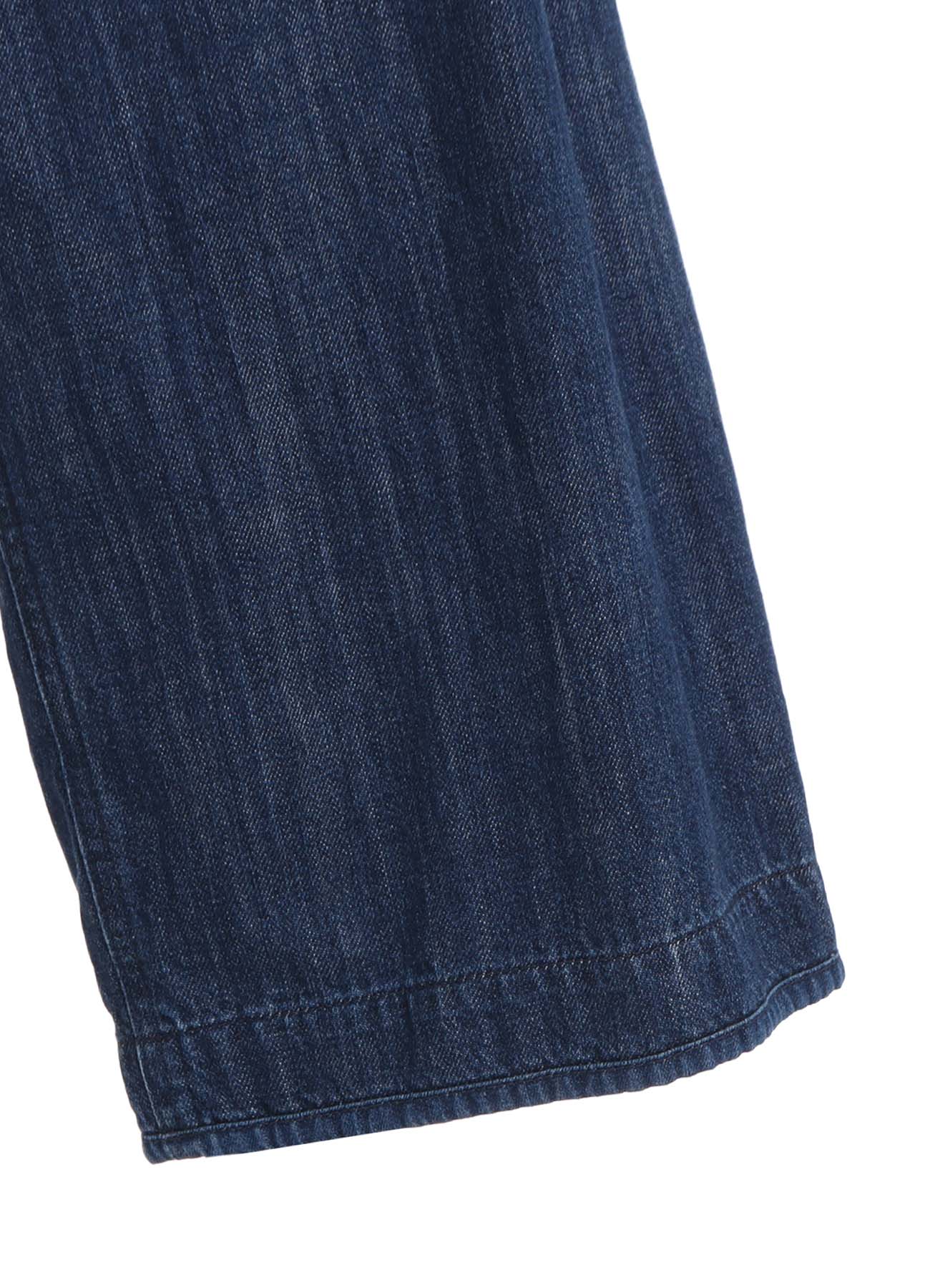 8OZ DENIM STRAIGHT STRING PANTS(XS Indigo): Soldes｜THE SHOP YOHJI