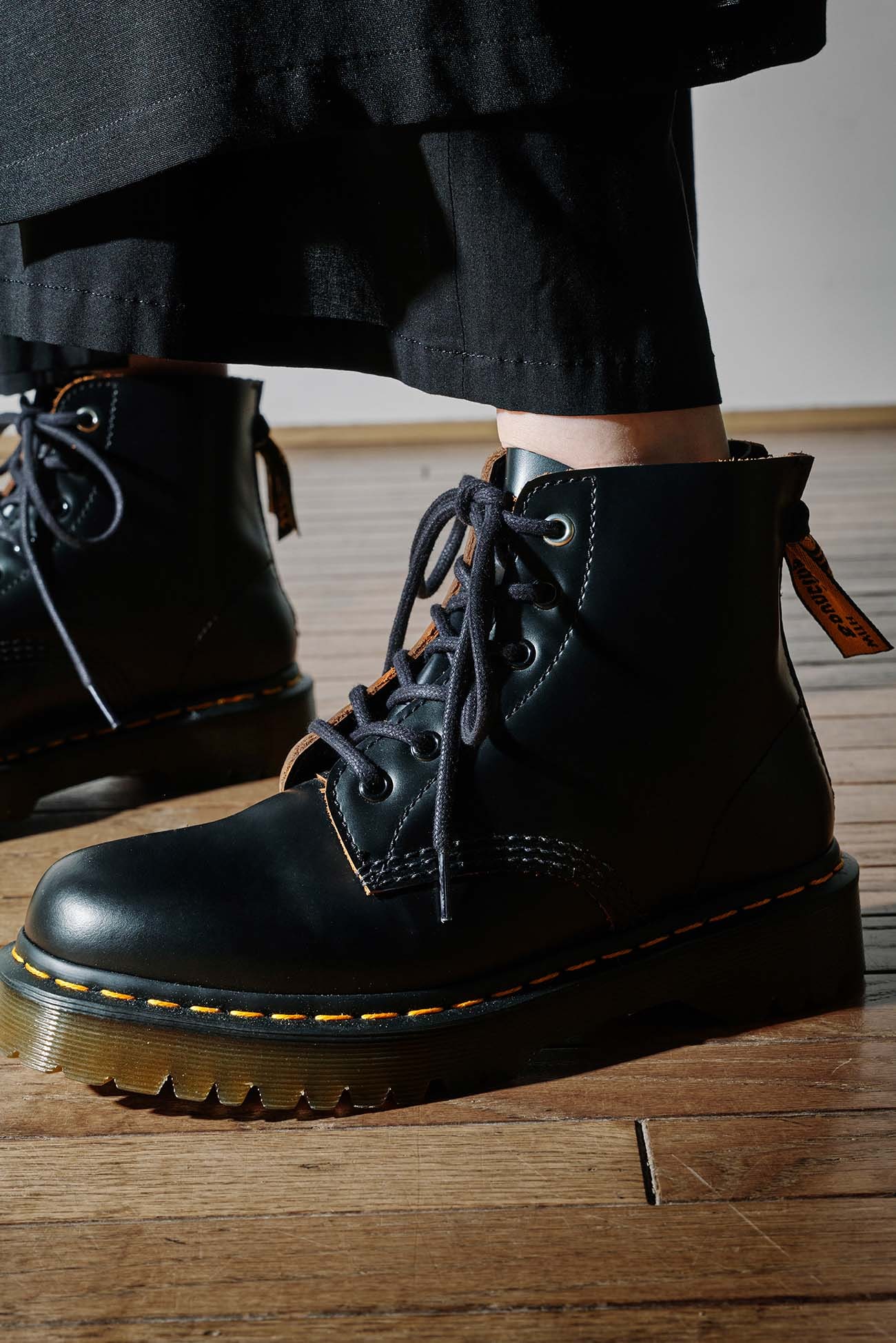 Y's x Dr.Martens] Y's101(23 Black): Y's｜THE SHOP YOHJI YAMAMOTO