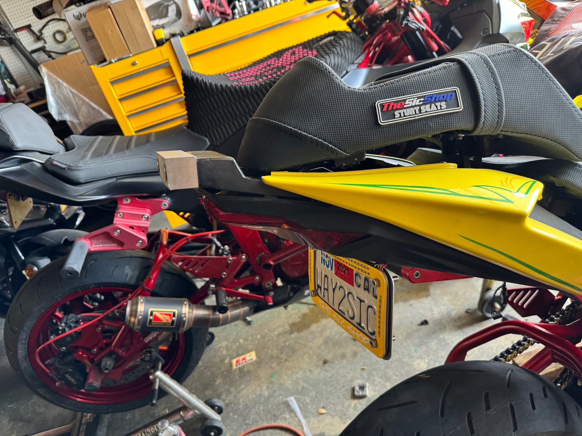 19+ ZX6 Steel Sub Frame w/Titanium - Sic Shop – The Sic Shop LLC