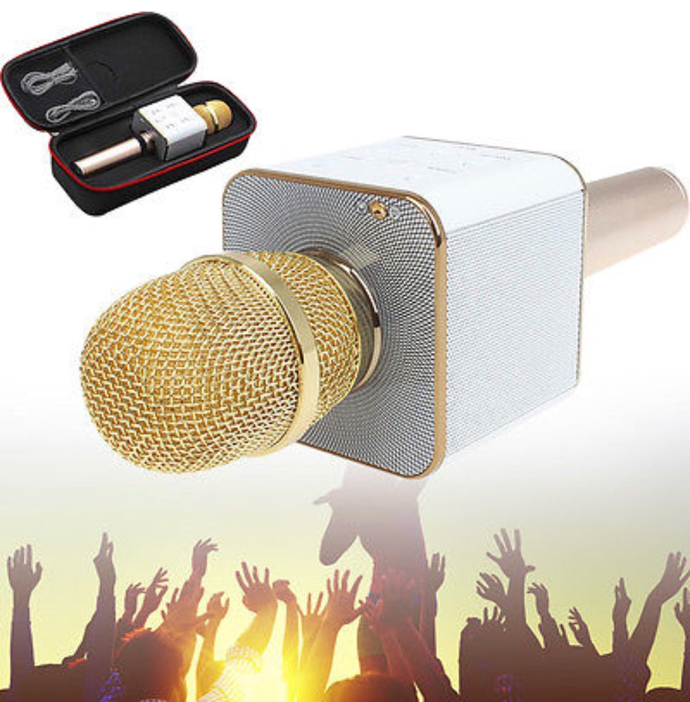 Q7 Bluetooth Microphone With Speaker – TheSpinningDeal