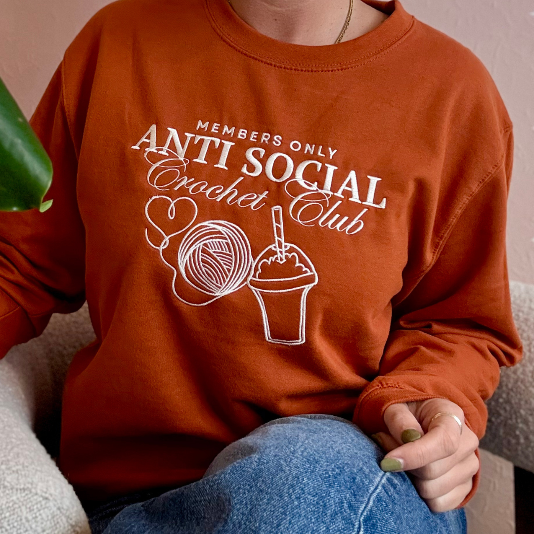 SWEATSHIRTS - Anti Social Club - PRE ORDER! – That Crafty Stitch