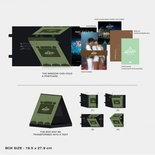 FEEL FAN FUN CAMPING コンサート / DVD BOX セット - タイBL・タイGL