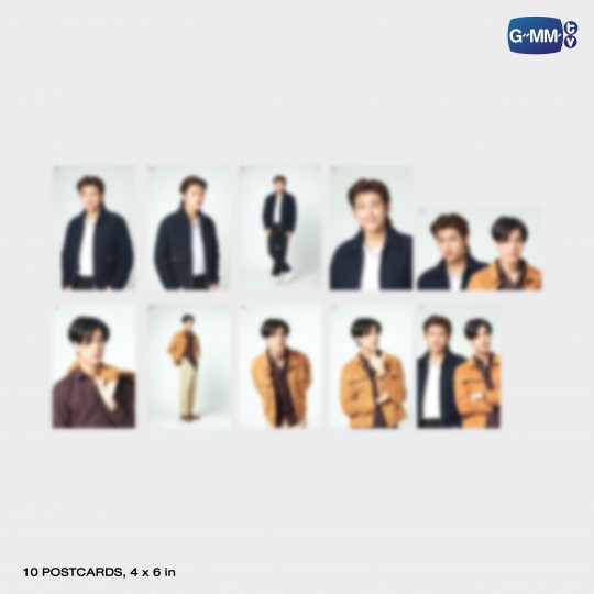 PONDPHUWIN / フレーム付きポストカードセット - タイBL・タイGLドラマ