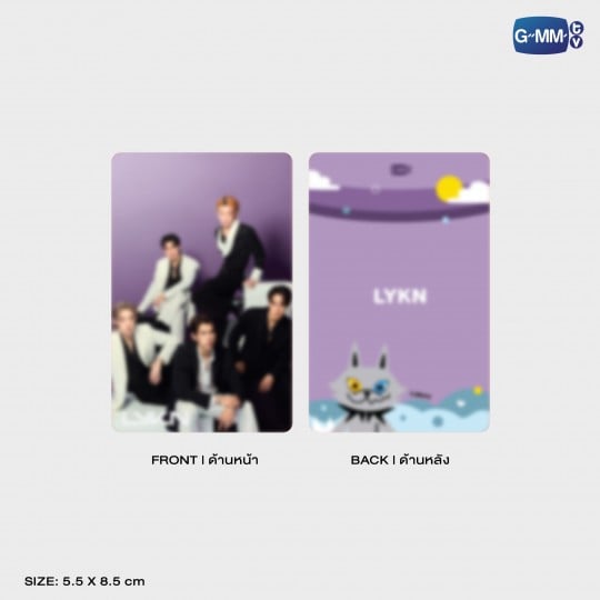 GMMTV / LYKN フォトカード付き MAGSAFE カードホルダー - タイBL