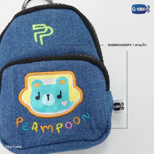GMMTV / PERMPOON MINI BACKPACK チャーム - タイBL・タイGLドラマ