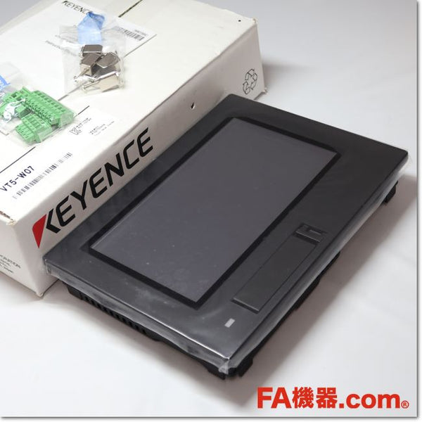 KEYENCE VT5-W07 タッチパネル + PSR-SC24 30W電源 KEYENCE VT5-W07