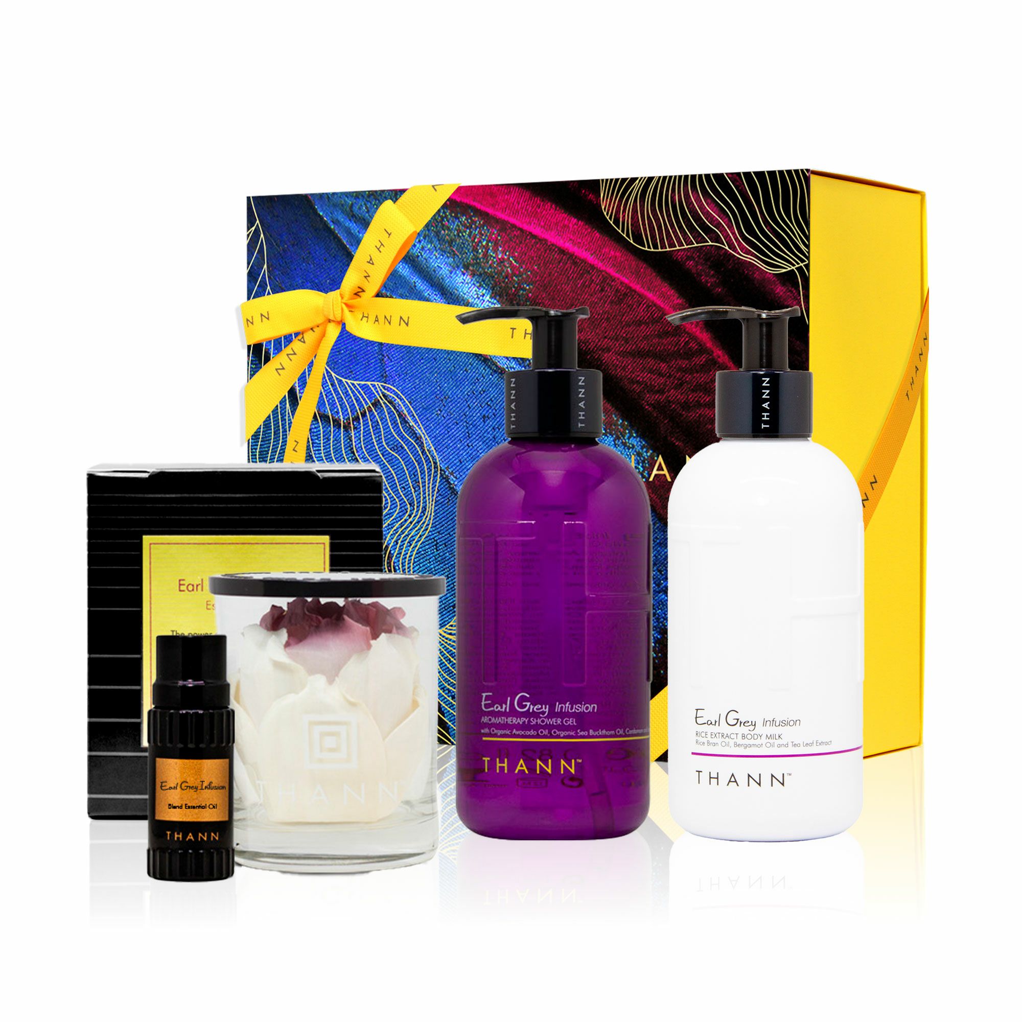 ギフトBOX入り】アロマ＆ボディケアセット AW《アロマティックウッド