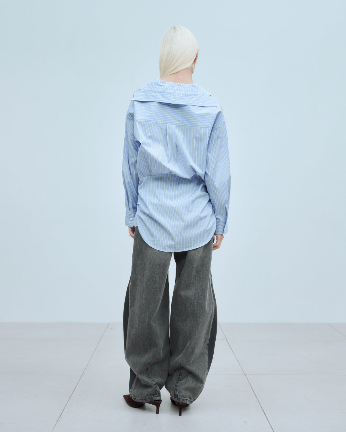 SAILOR BLOUSING STRIPE SHIRT | TOPS | STORE | THINGS THAT MATTER