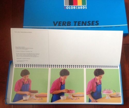 Colorcards - Verb Tenses — Thinking Toys