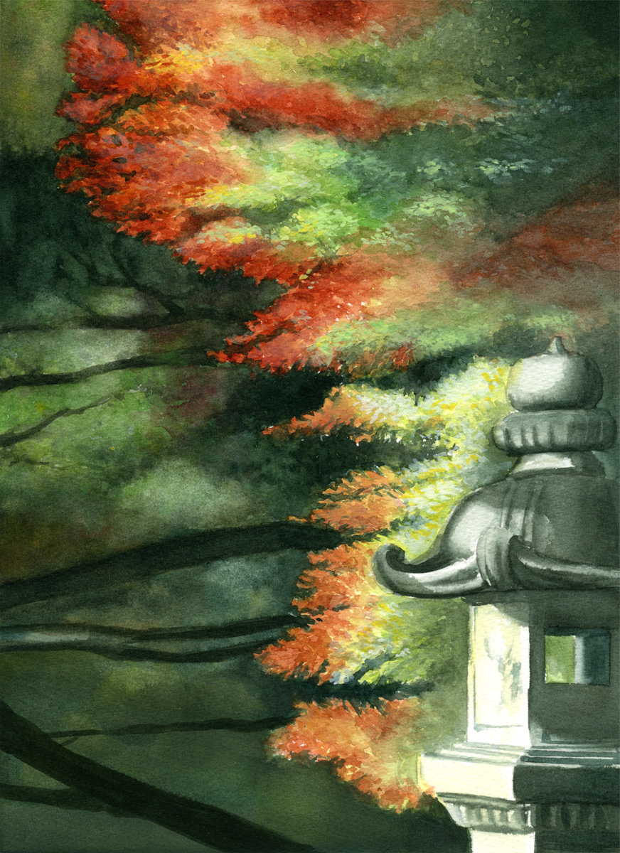 日本画 在銘 紙本 額装 栗鼠 絵画 A 日本画 在銘 紙本 額装 栗鼠 絵画