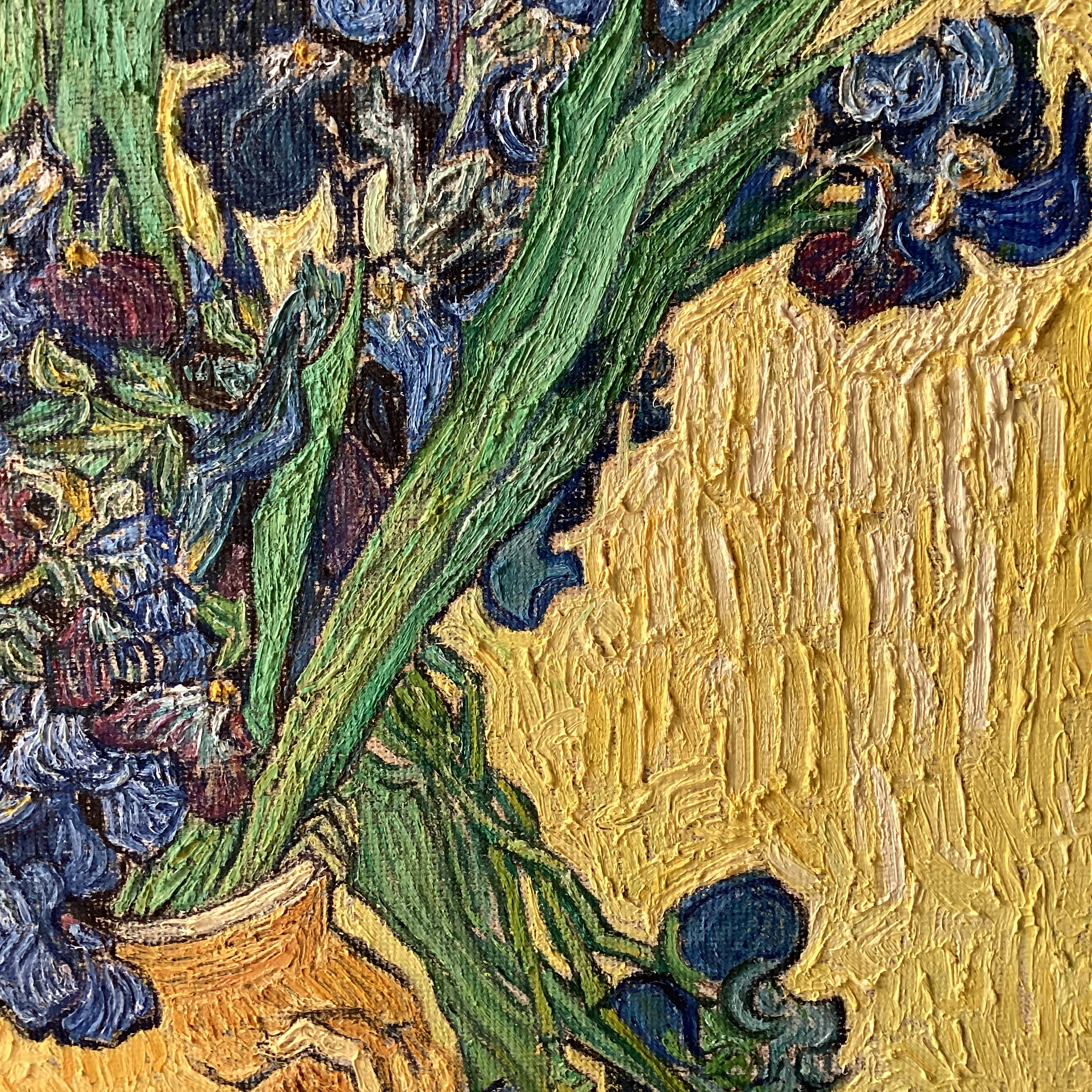 ゴッホ アイリス 模写 複製画 | 山本理宴子 Rieko Yamamoto