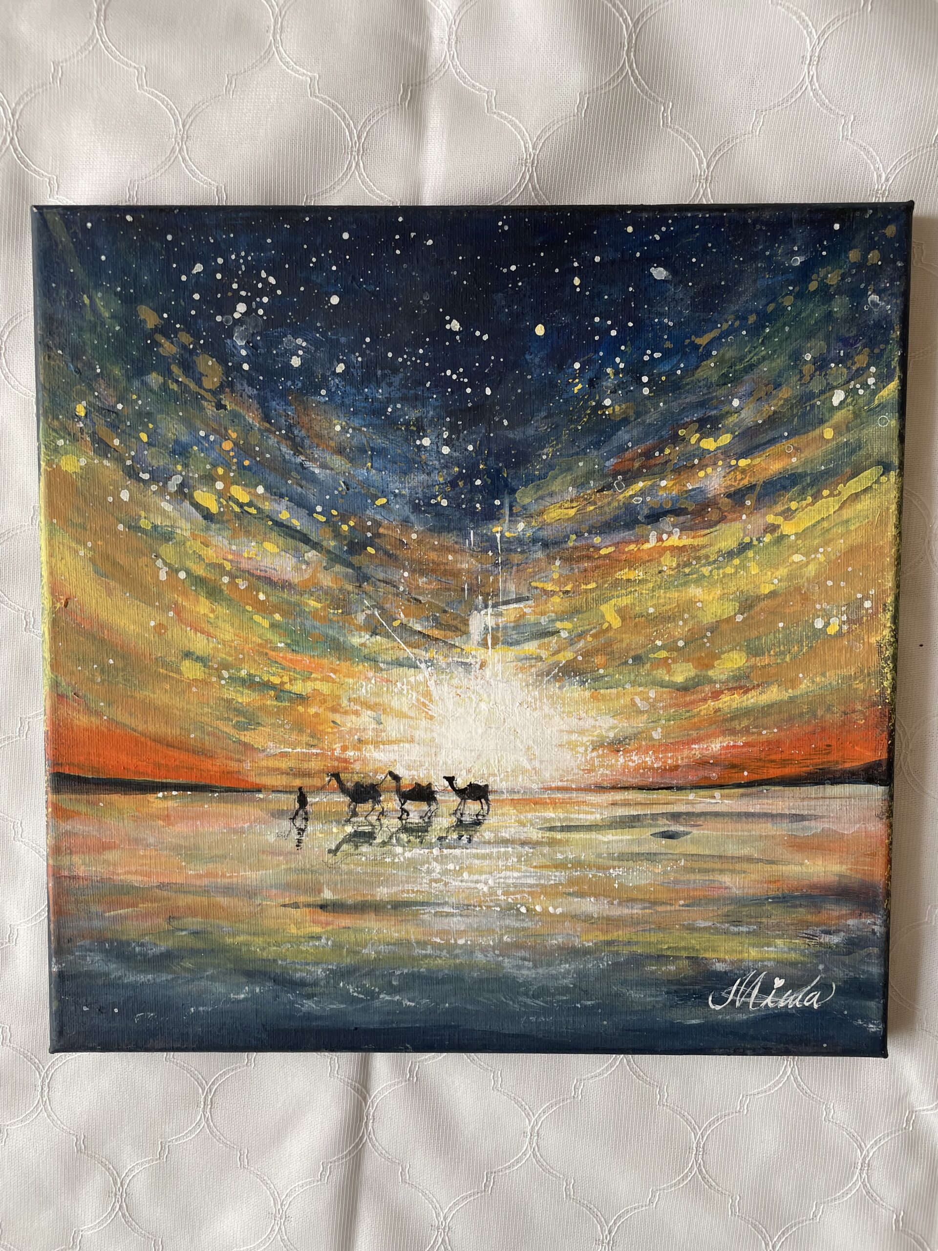 星空の旅人 | MIWA ｜インテリア絵画 アートの専門通販 thisisgallery