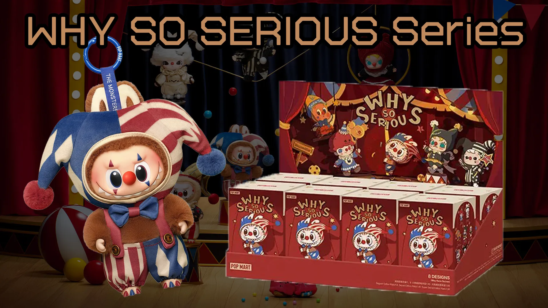 ラブブ10月15日再販！「WHY SO SERIOUS」全キャラクター徹底紹介