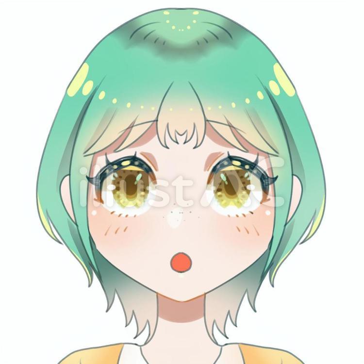 そばかす少女イラスト - No: 2152535｜無料イラスト・フリー素材なら