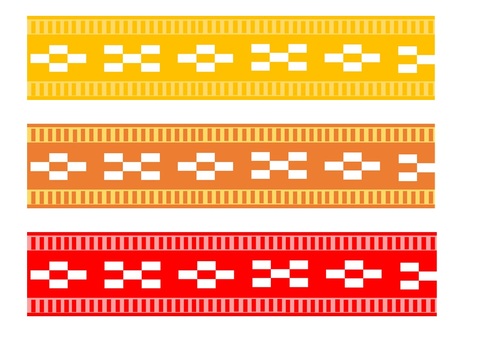 ミンサー柄イラスト｜無料イラスト・フリー素材なら「イラストAC」