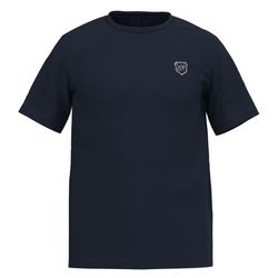 MEN ナイロンベアスムース 半袖Tシャツ ネイビー