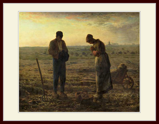 楽天市場】ミレー 晩鐘 複製の通販