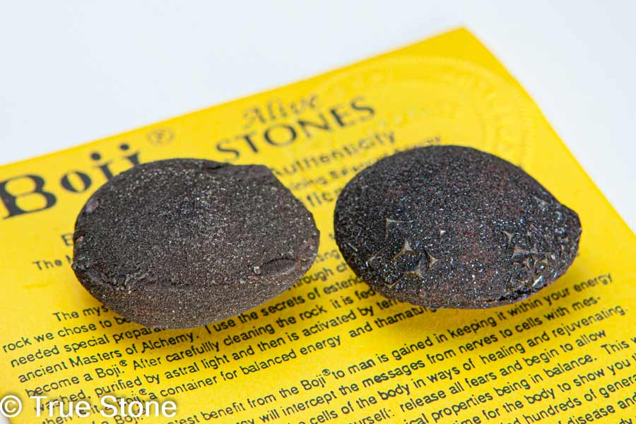 楽天市場】希少 ボージーストーン Boji Stone 化石 男女ペア 111.5g