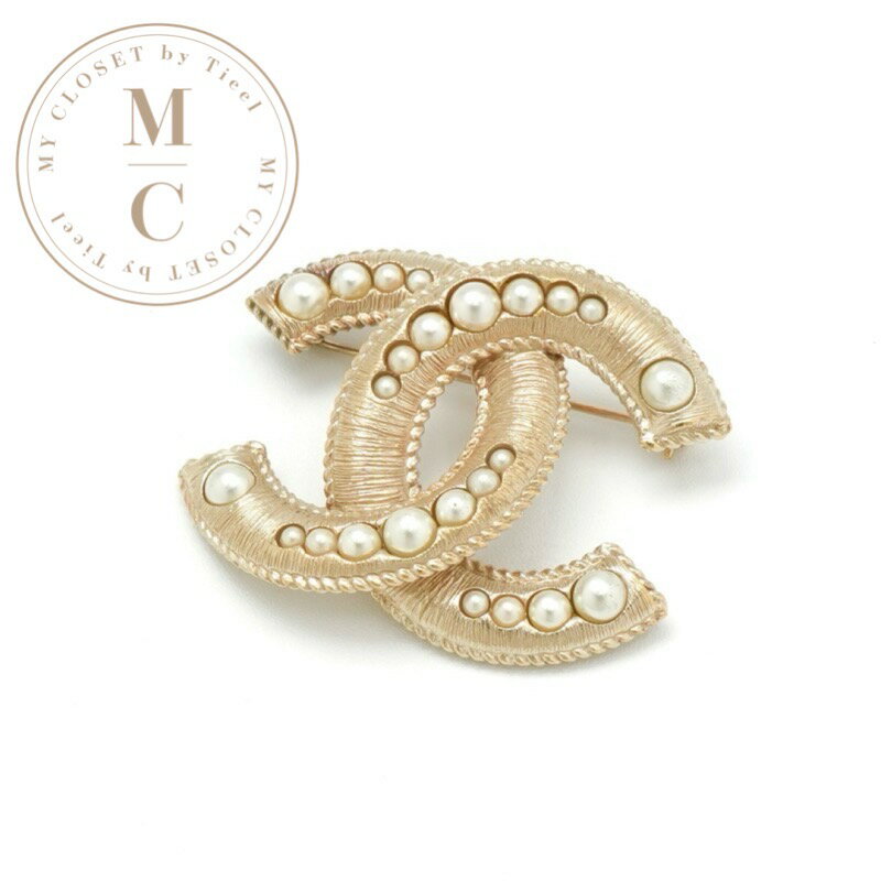 楽天市場】シャネル chanel（カラーゴールド）（ブローチ｜レディース