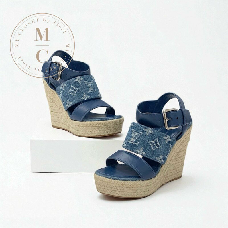 楽天市場】ルイヴィトン デニム（サンダル｜レディース靴）：靴の通販