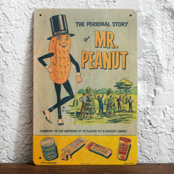 楽天市場】ミスターピーナッツ 看板の通販