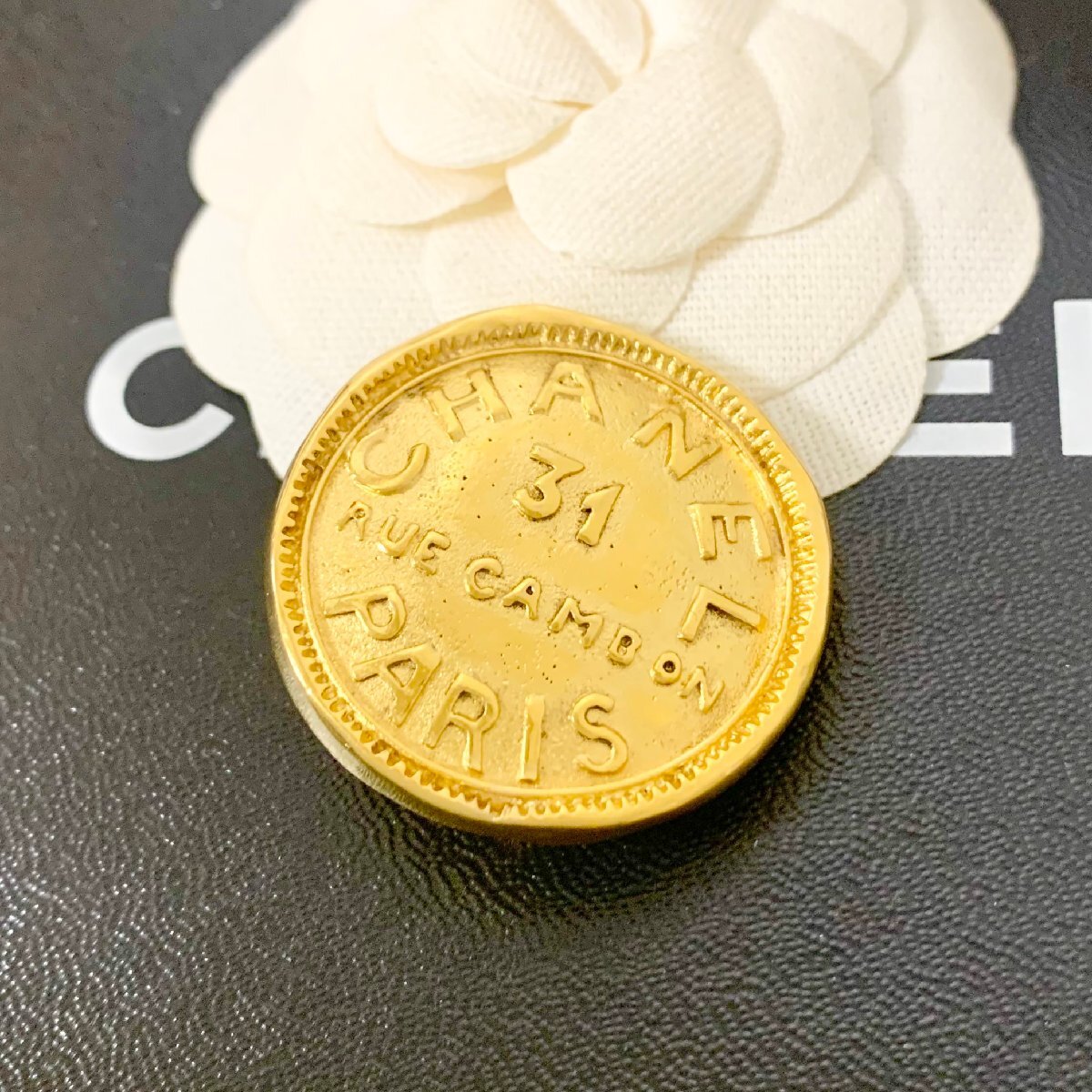 楽天市場】ヴィンテージ シャネル ブローチ（ブローチ｜レディース