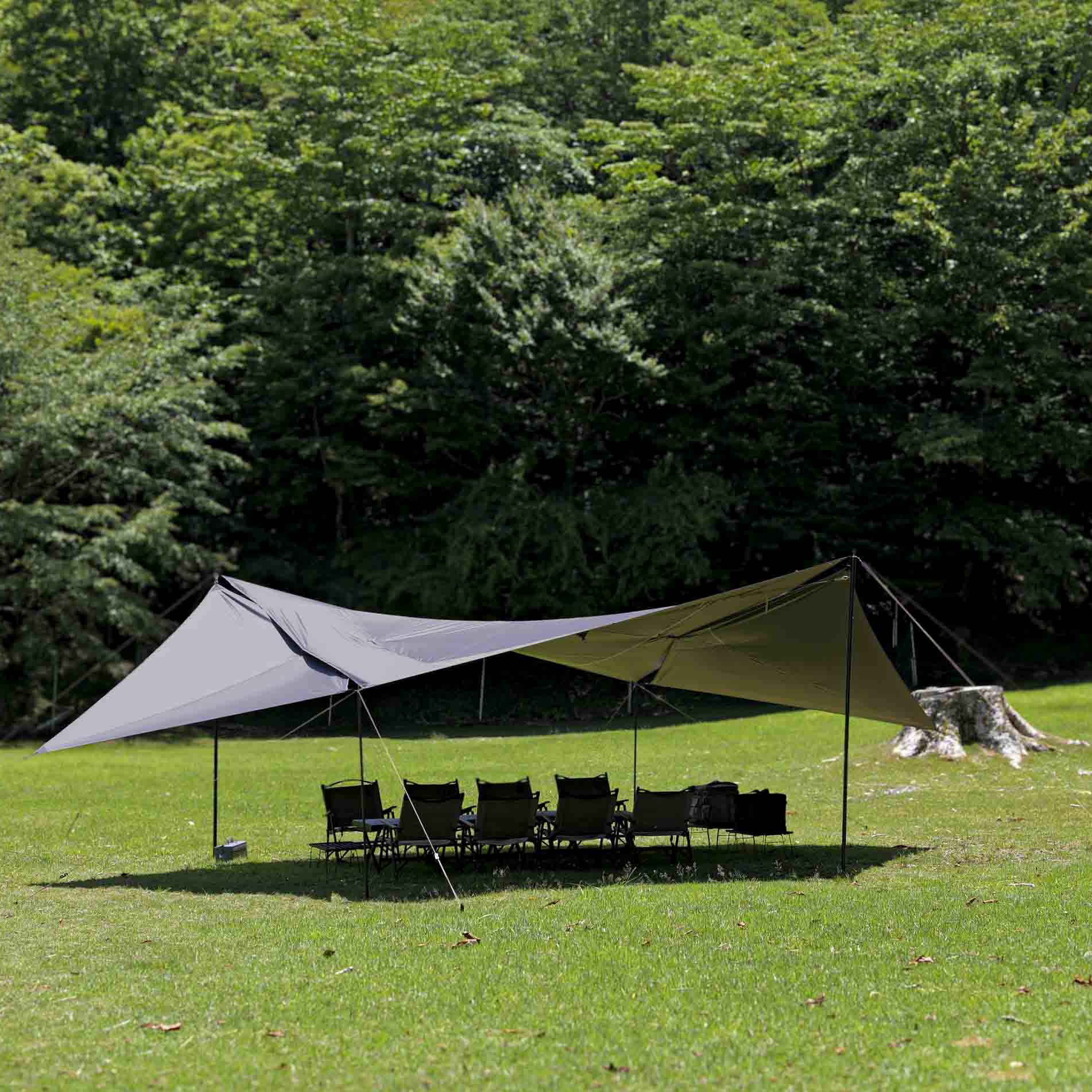 PEOS Warehouse リバーシブルウイングタープ5.2 再入荷】リバーシブル