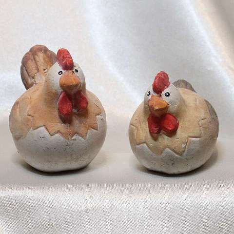 楽天市場】にわとり ひよこ 置物の通販