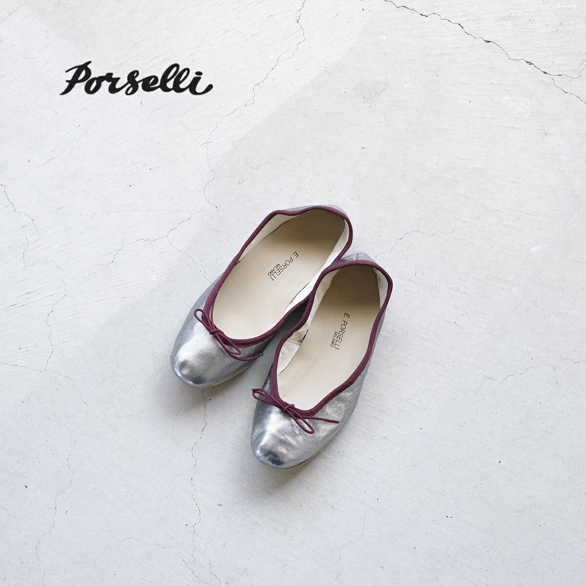 楽天市場】ポルセリ バレエシューズの通販