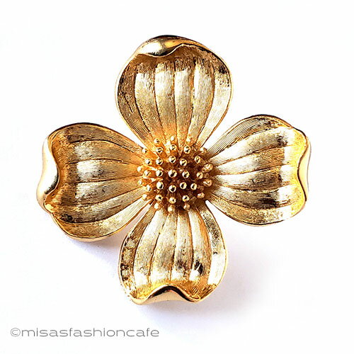 楽天市場】トリファリ ハナミズキ ブローチ（ジュエリー・アクセサリー