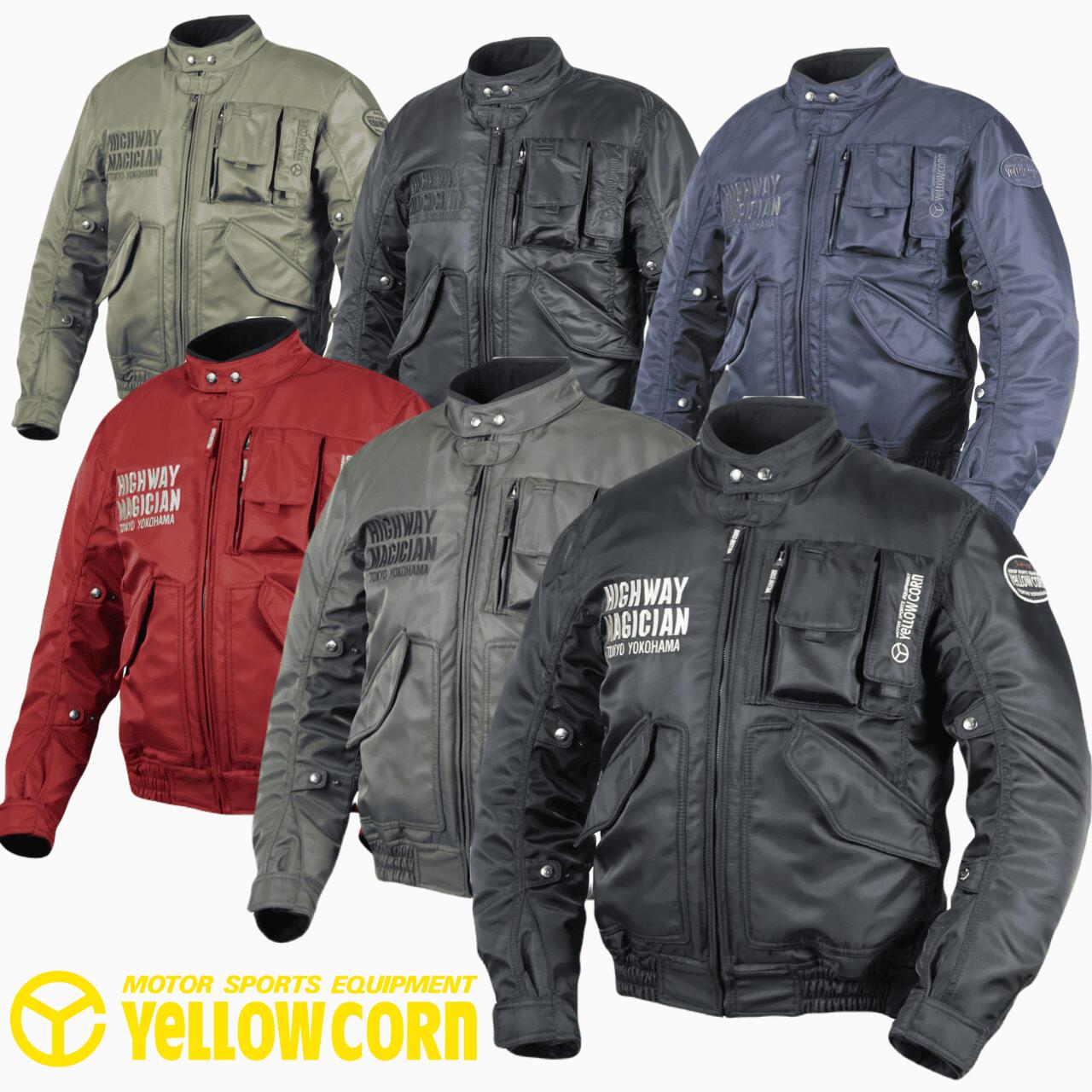 楽天市場】イエローコーン ジャケット（サイズ（S/M/L）LL）（バイク