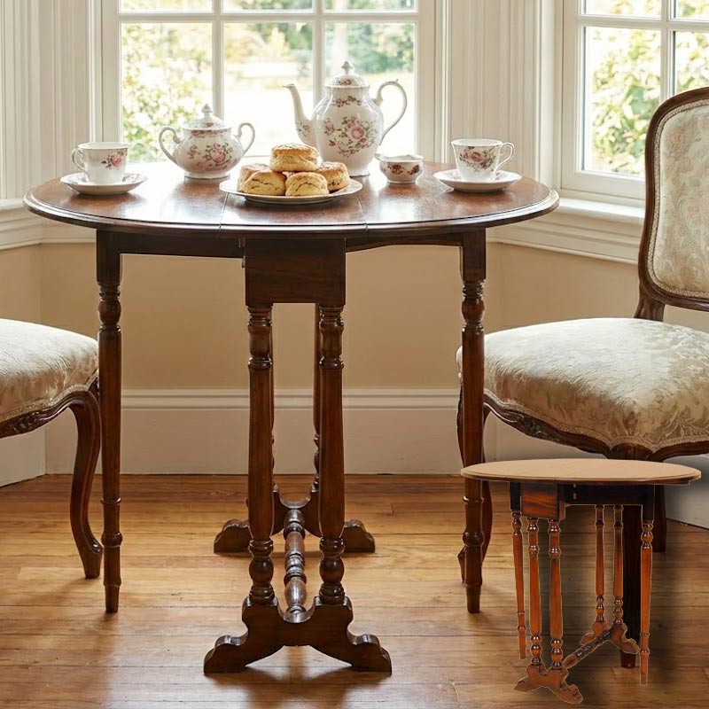 楽天市場】アンティーク バタフライテーブルの通販