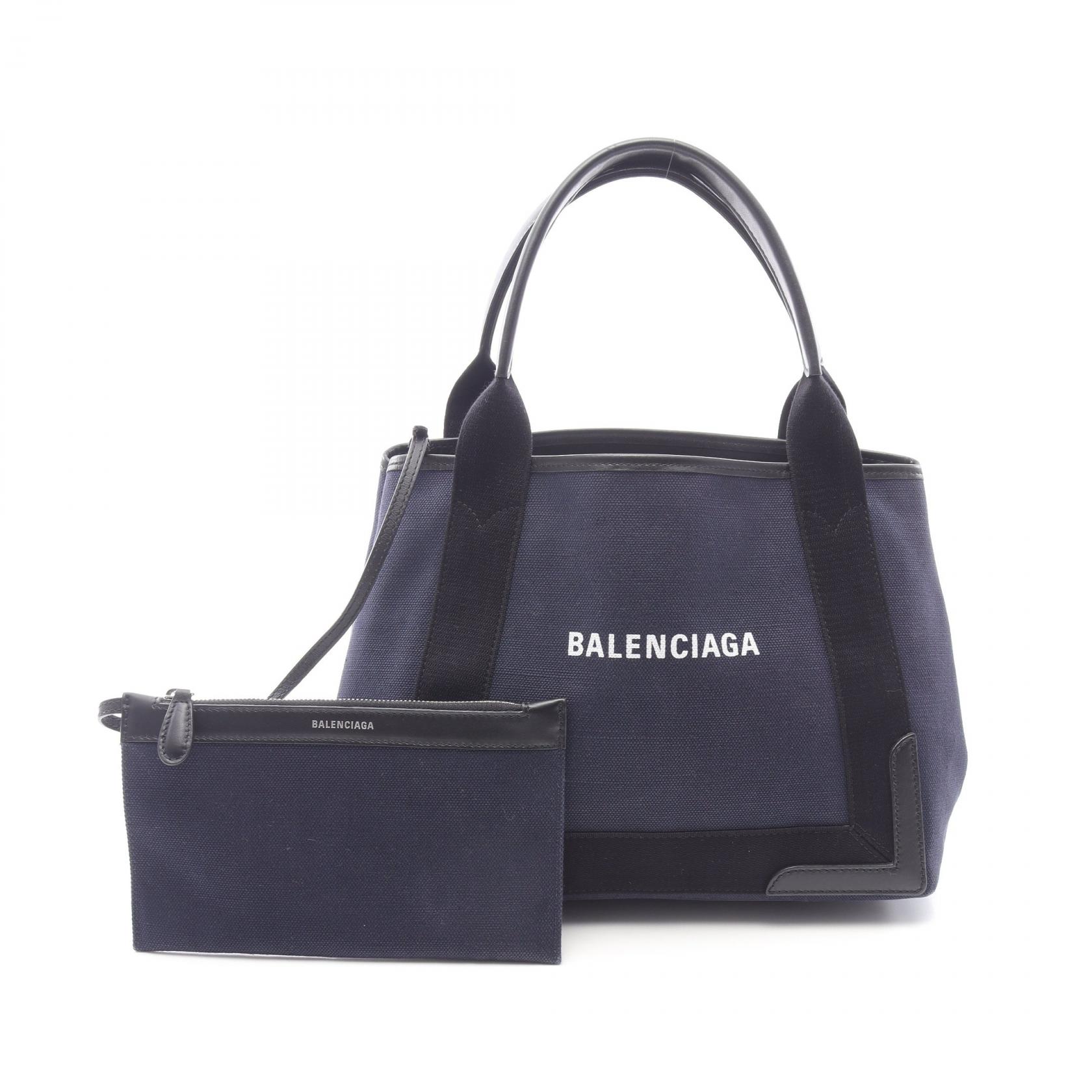 楽天市場】バレンシアガ (balenciaga) navy cabas s トートバッグ