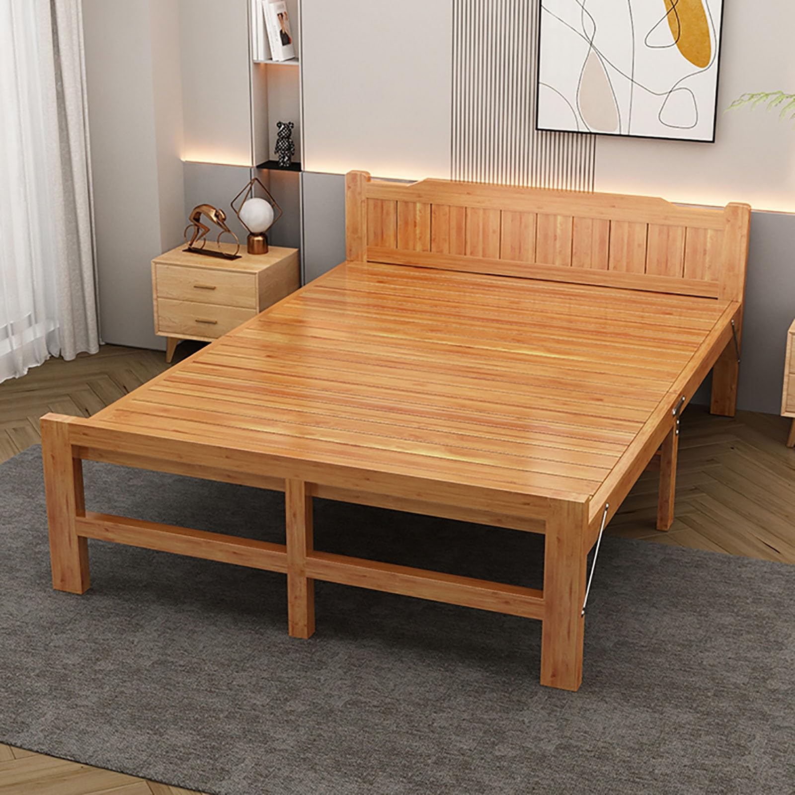 楽天市場】竹（機能（ベッド）折りたたみ可）（ベッド｜インテリア