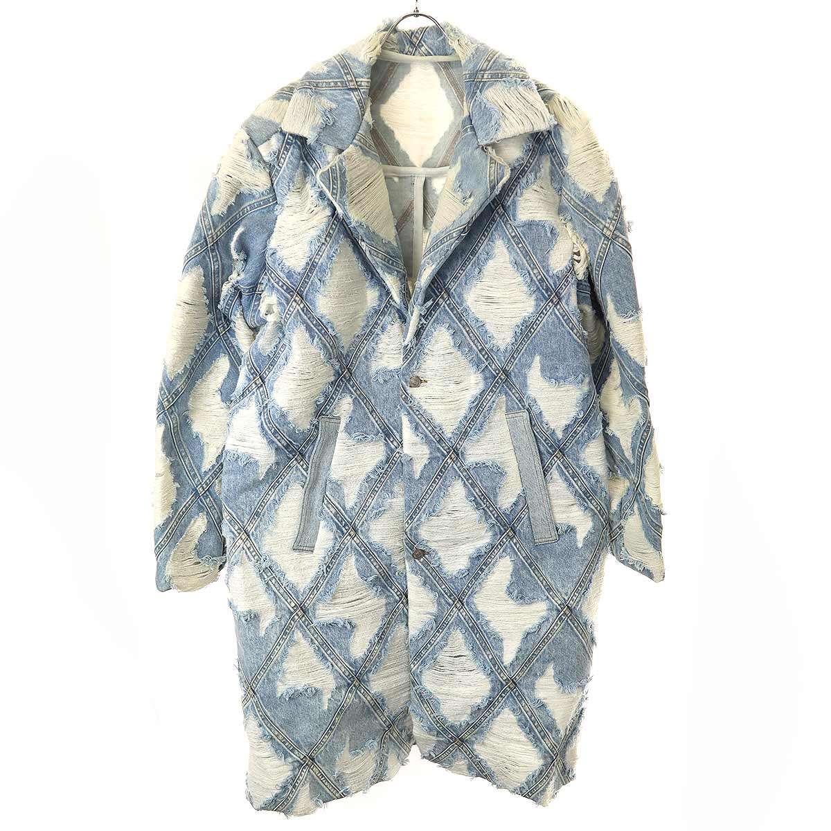 楽天市場】パッチワーク デニム（ブランドディーゼル）（コート