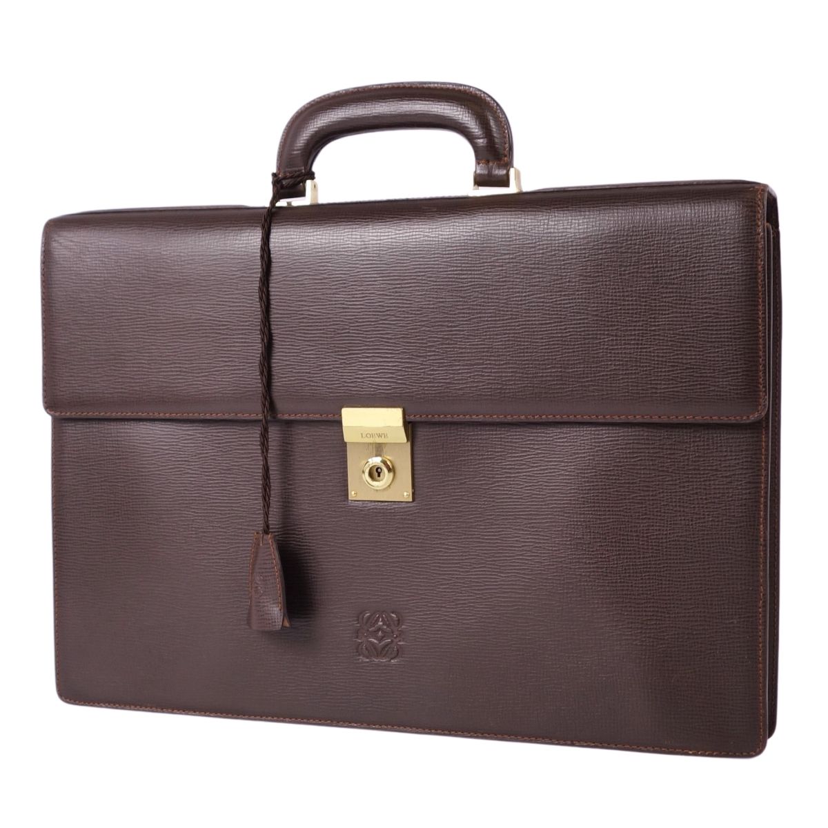 楽天市場】ロエベ アタッシュケース（カラーブラウン）（バッグ・小物