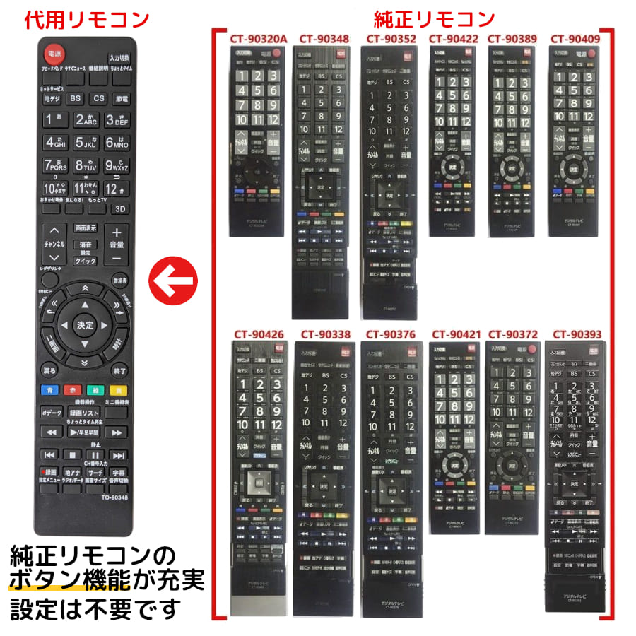 楽天市場】レグザ リモコン 42j8の通販